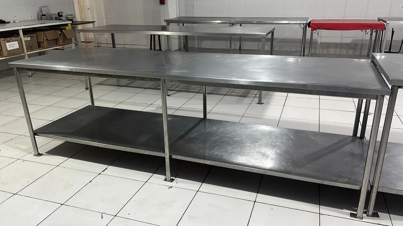 Mesas de inox 304