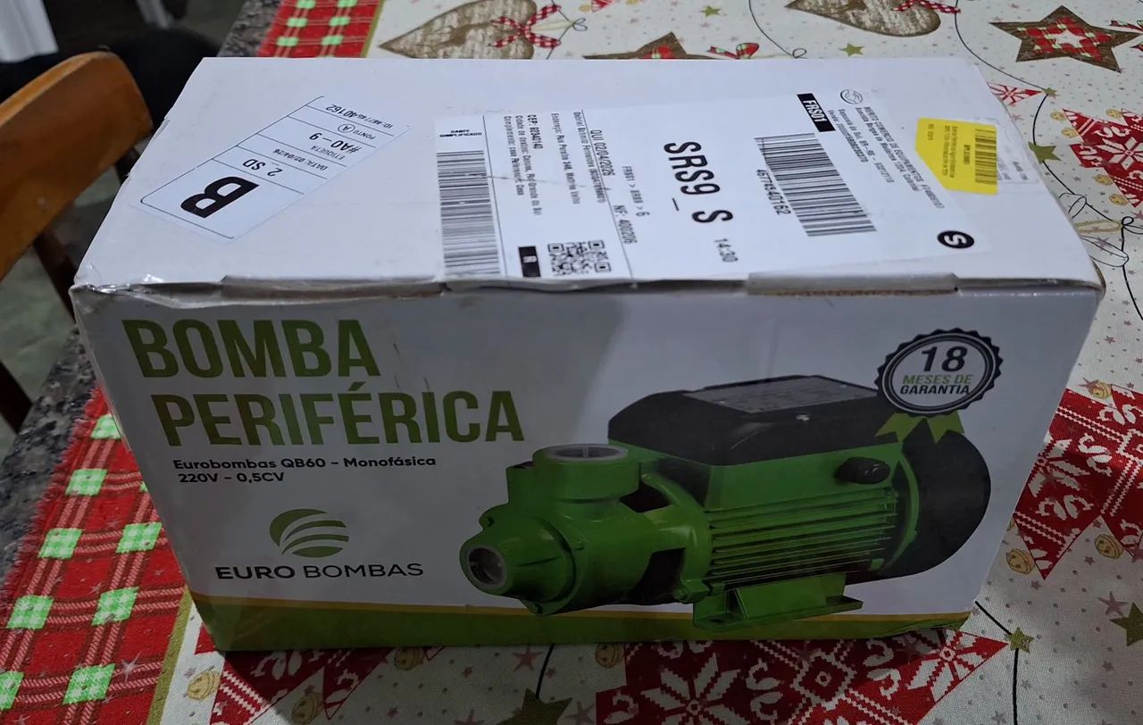 Bomba d'água 220V 1/2CV - Foto 3