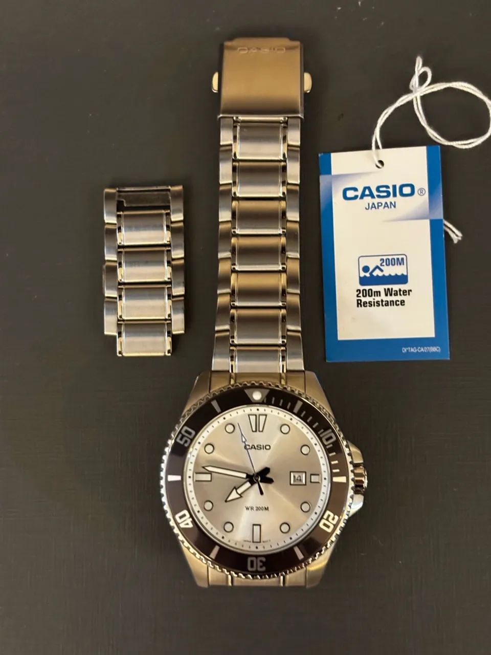Relógio Casio Duro MDV-107D-7AVDF - 200M - Completo com Caixa - Foto 3