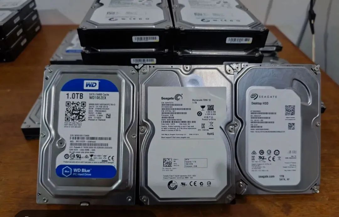 HDs de 1 TB " Todos com Saúde 100% "