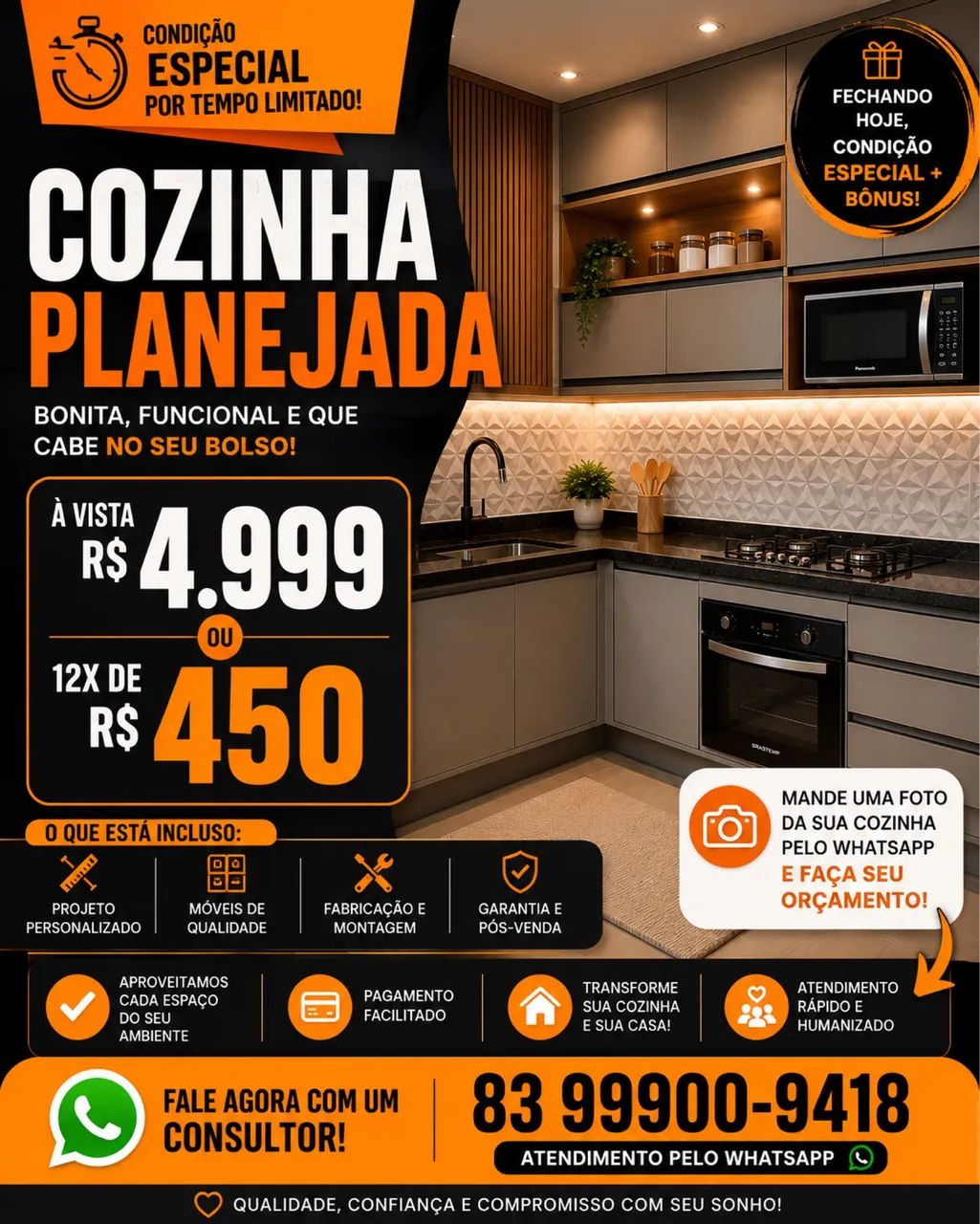 Cozinha planejada 