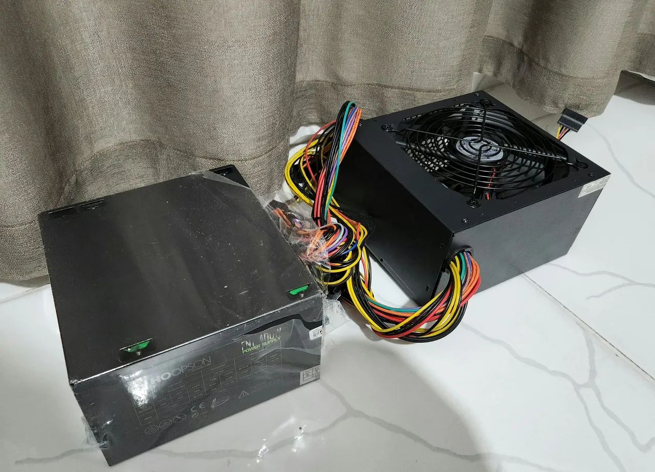 Lote com 2 fontes sem teste 
