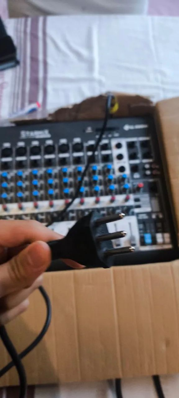 Mesa de som 9 canais bluetooth e gravadora  - Foto 4