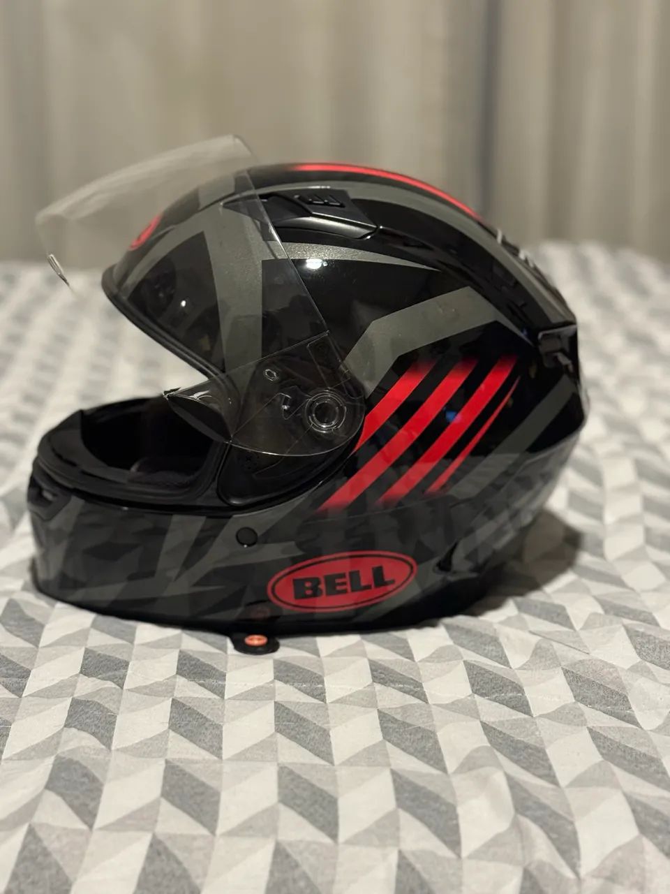 Capacete BELL qualifier Tam 56 pouquíssimo usado - Foto 4