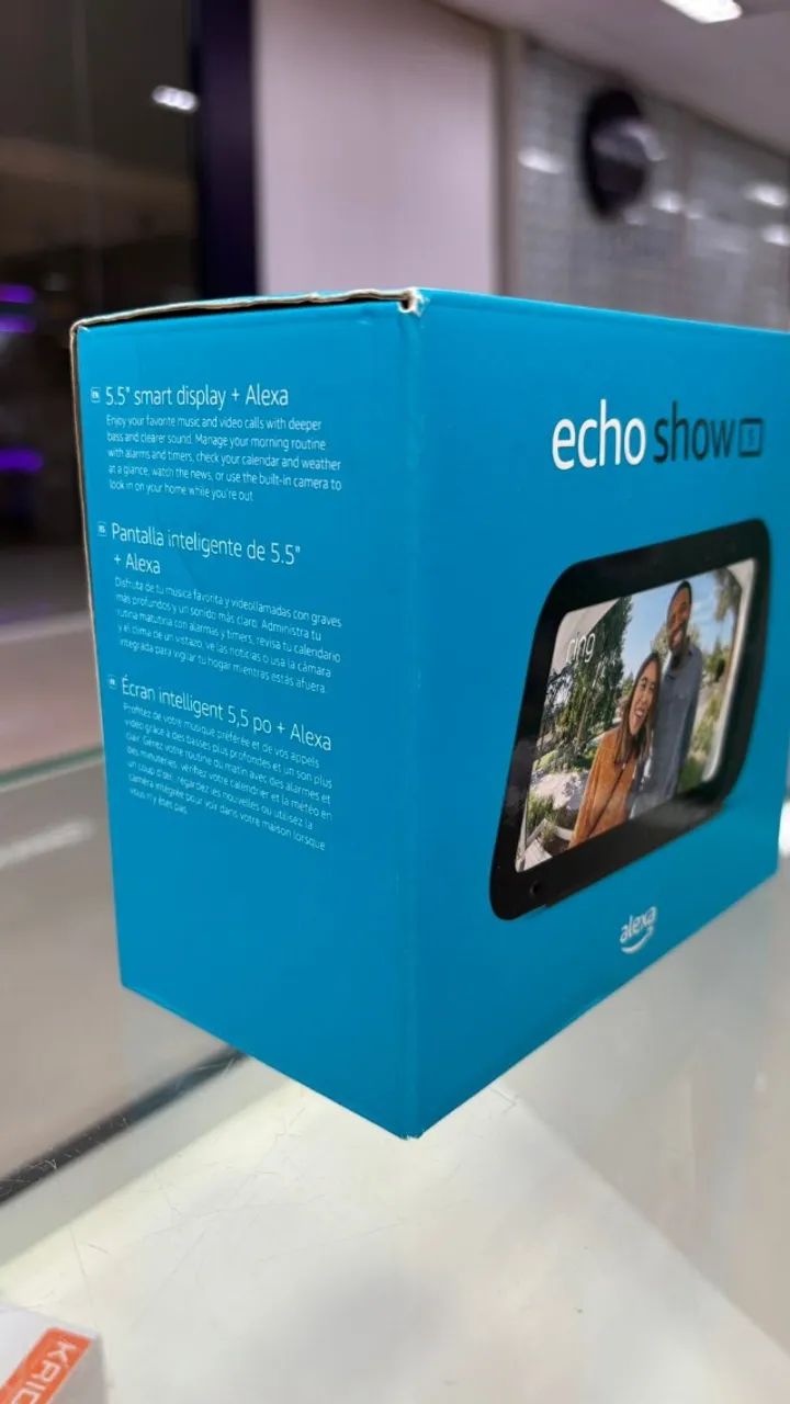 ALEXA ECHO SHOW 5 PRETA - Foto 2