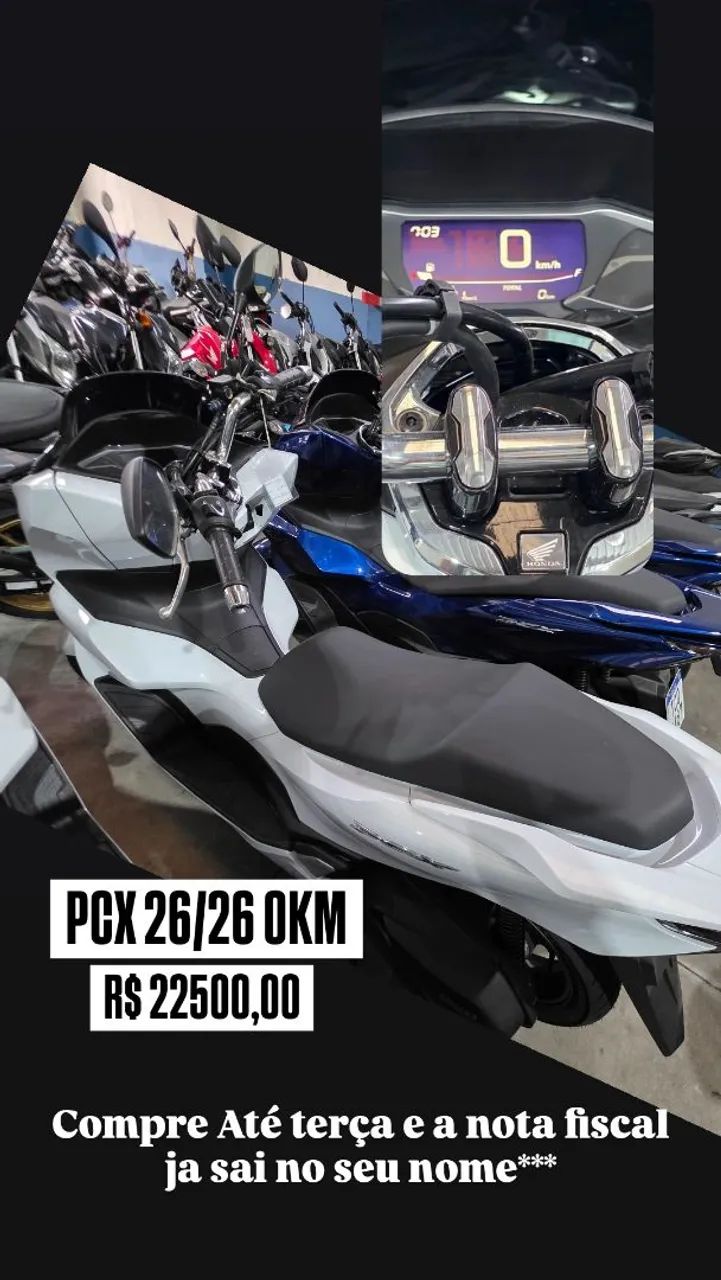 PCX 2026 0KM COM GARANTIA 