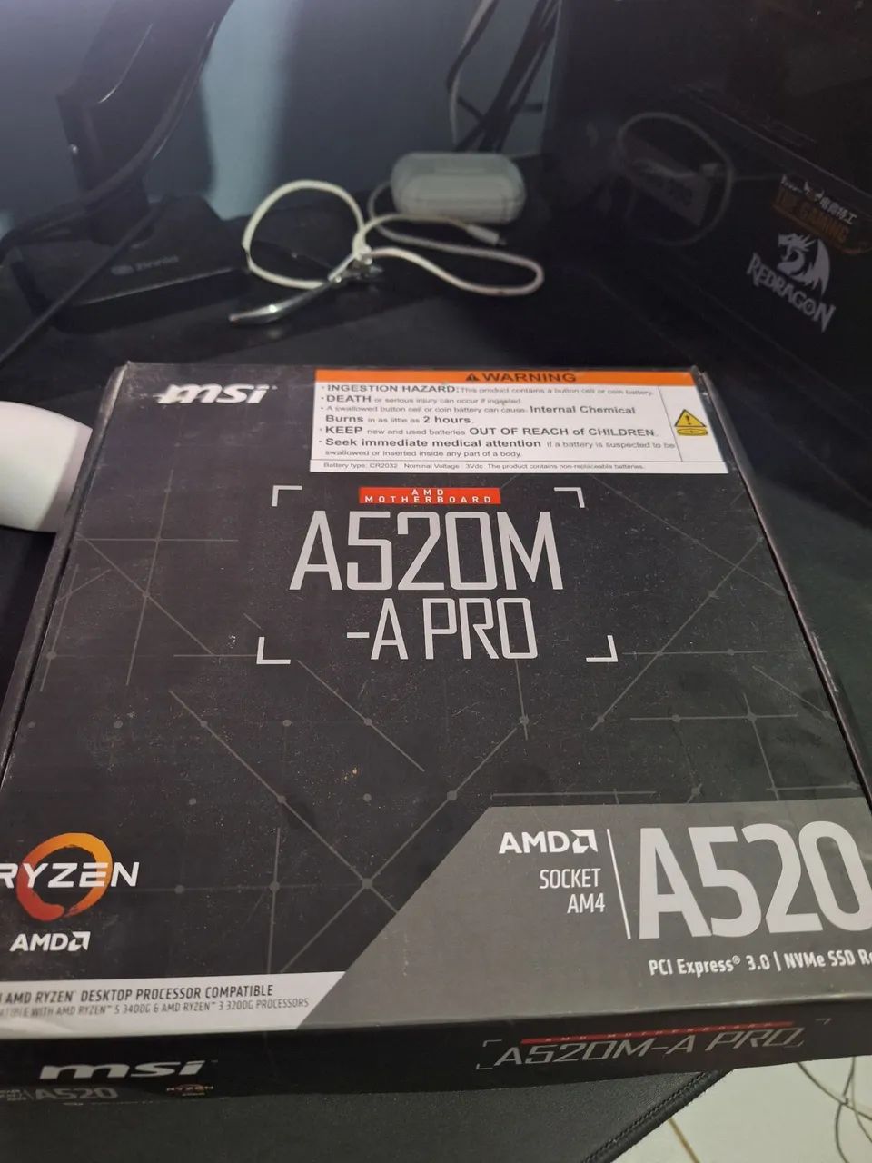 Placa Mãe A520M-A PRO AMD AM4