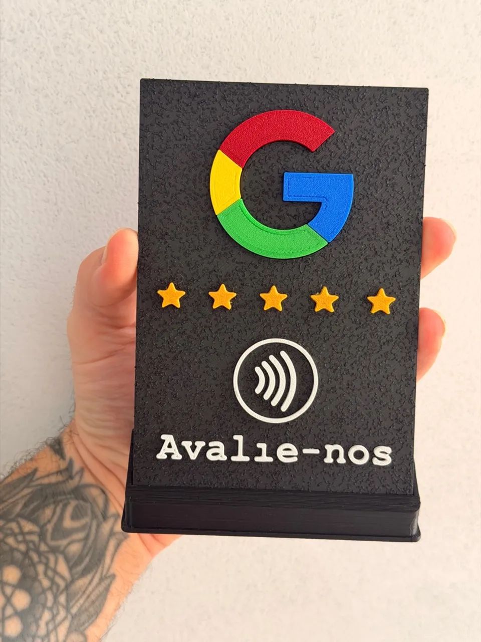 Plaquinha NFC GOOGLE - Foto 2