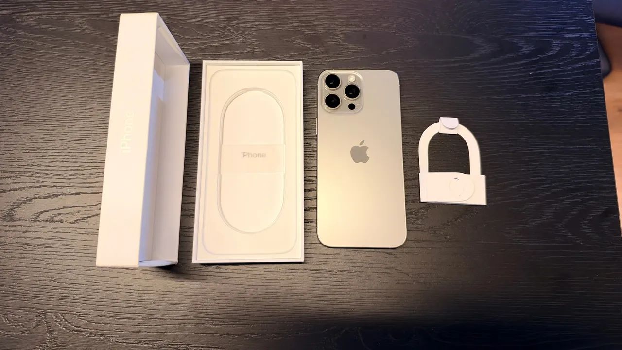 iPhone 16 Pro Max 256GB Titânio Natural - Impecável - Foto 5