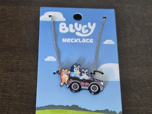 Colar Com Pingente Bluey. Her. Original. Novo! - Foto 6