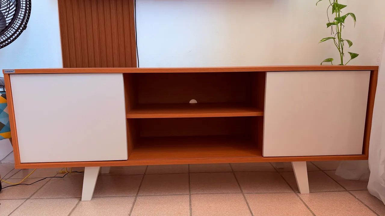 Rack Bancada Lisboa Para Tv De Até 55 Polegadas 