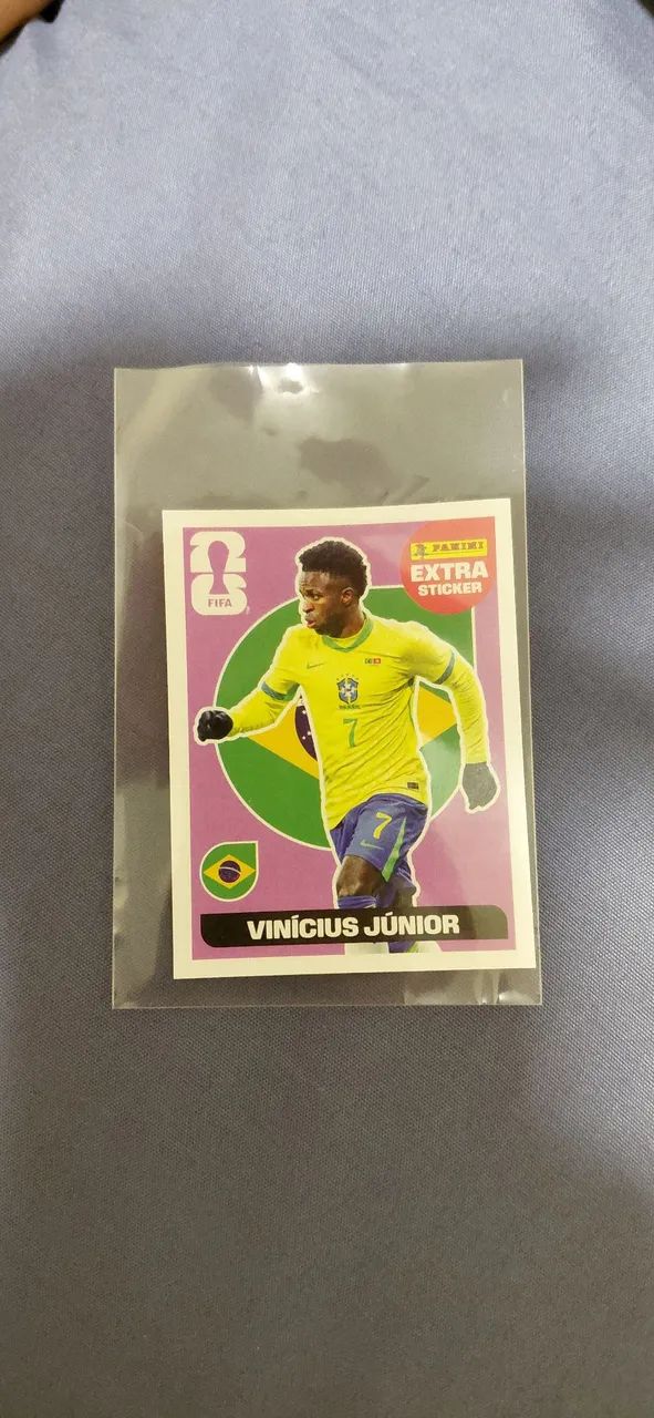 FIGURINHA DO VINÍCIUS JÚNIOR LENDÁRIA DA COPA DE 2026!!