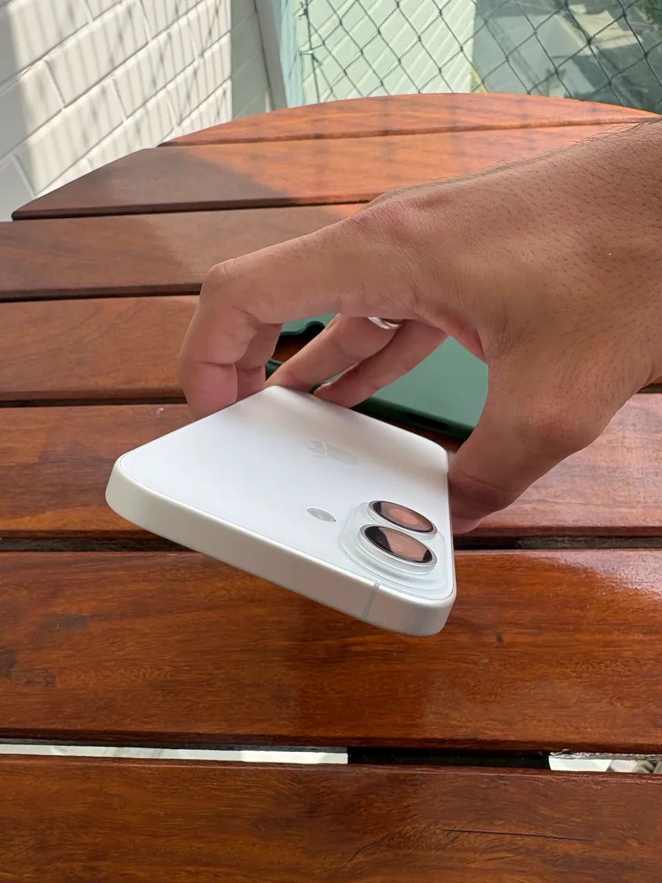 IPHONE 16 BRANCO (128GB) SEMI NOVO - IMPECÁVEL  - Foto 5