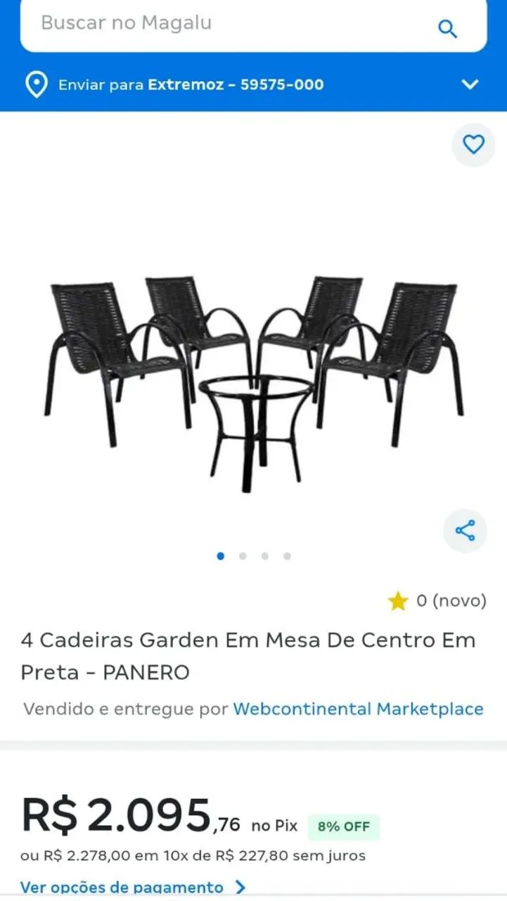 CONJUNTO DE CADEIRA EXTERNA  - Foto 4