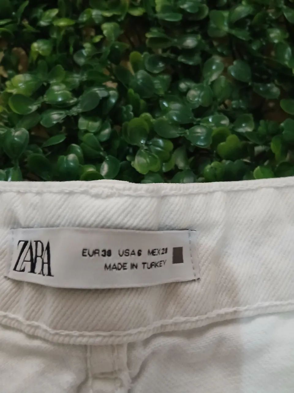 Calça Zara jeans reta (straight leg) - Foto 3