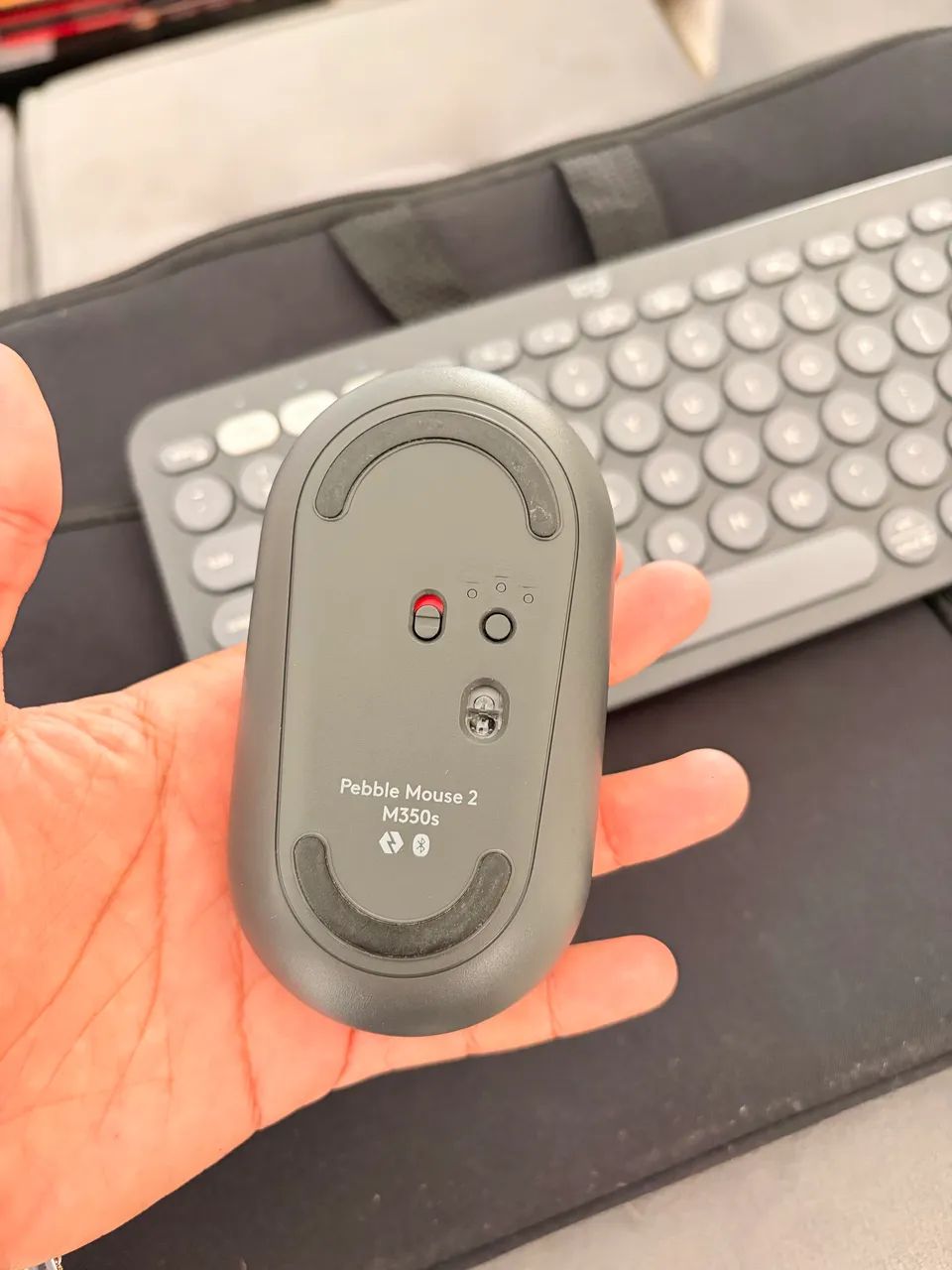 MOUSE + TECLADO LOGTECH (sem fio ambos)  - Foto 4