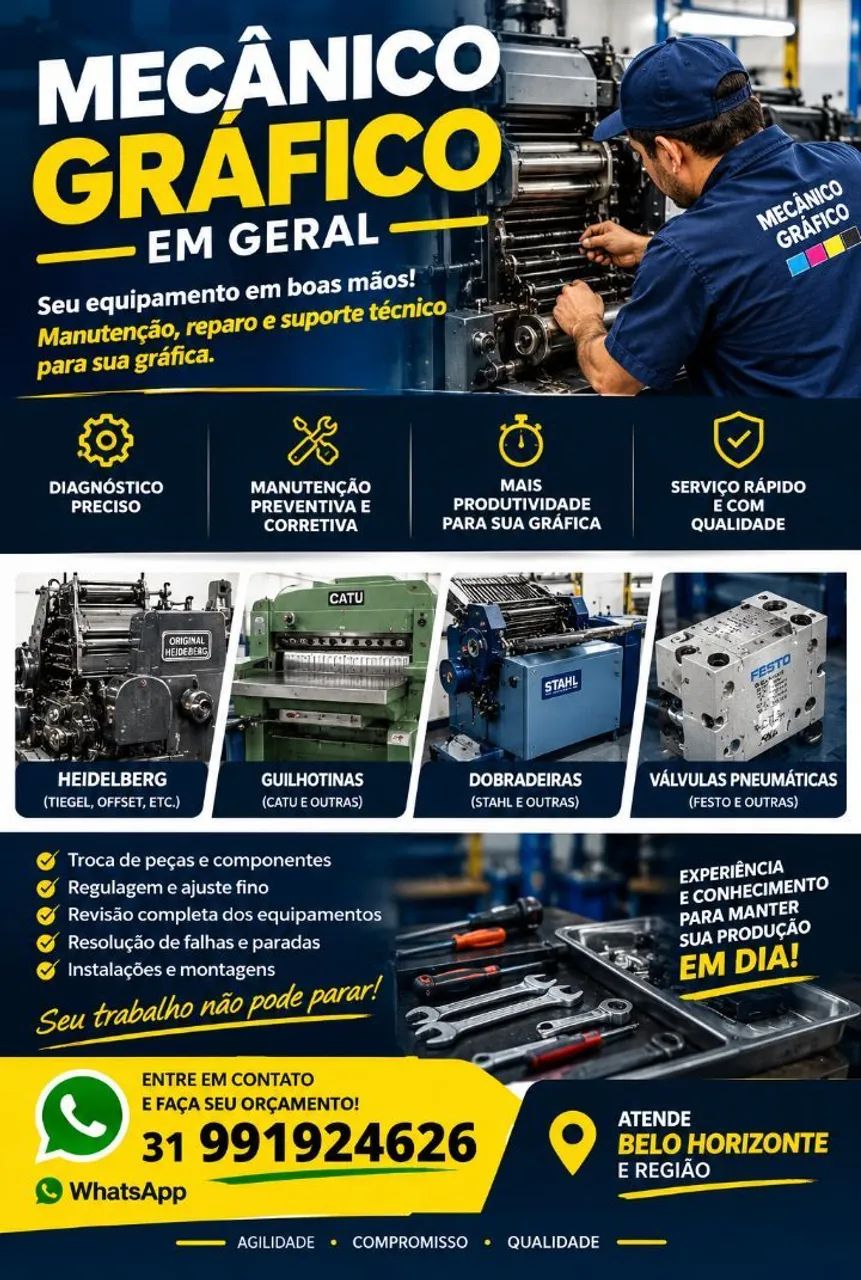 MECÂNICO GRÁFICO EM GERAL 