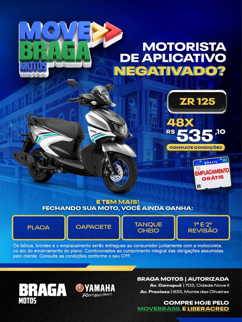 Sai com sua moto 0km - Foto 5