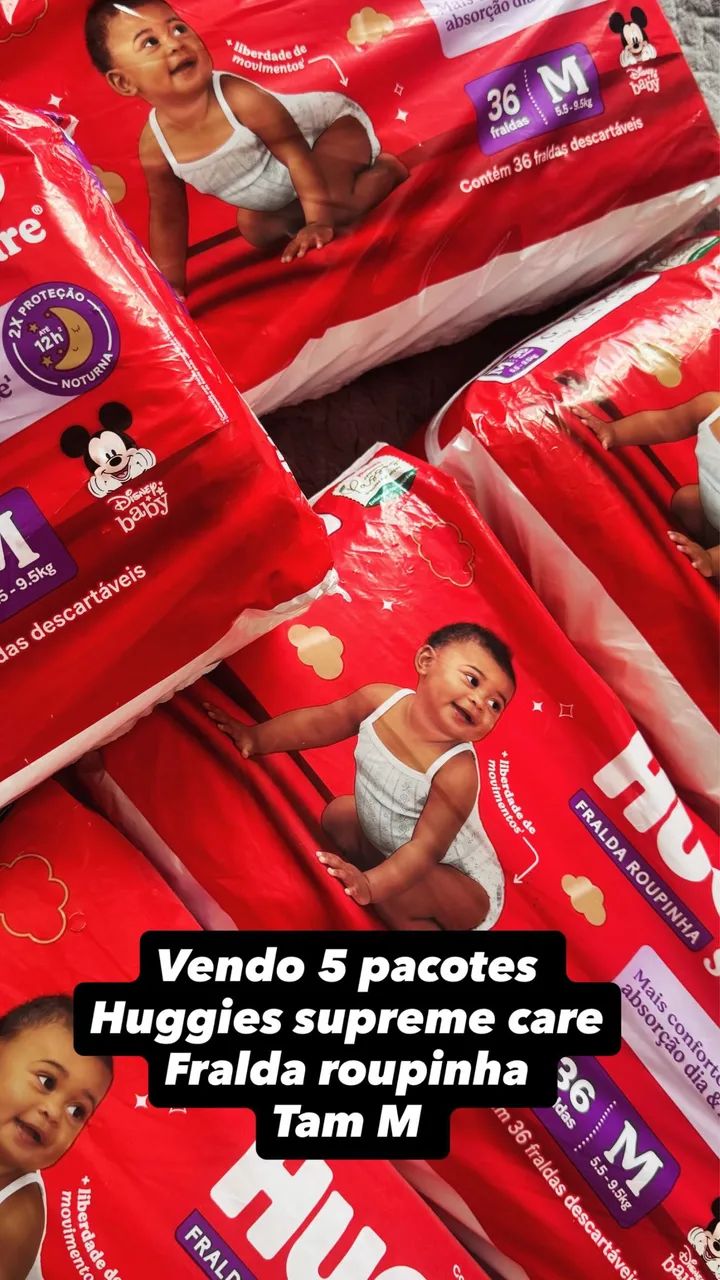 Fralda Huggies 