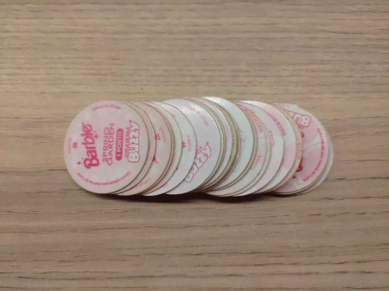 Tazos Barbie Buzzy não Elma Chips 