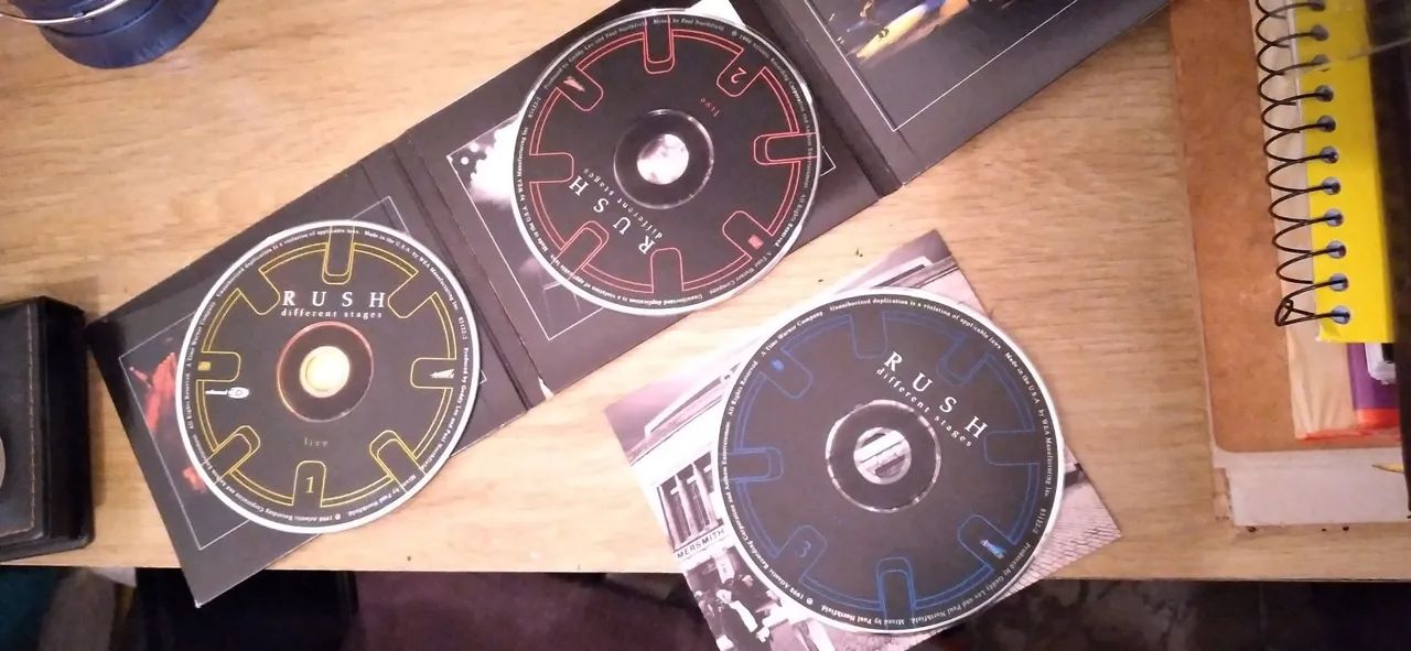 Cd triplo Rush Diferent Stages - Foto 5