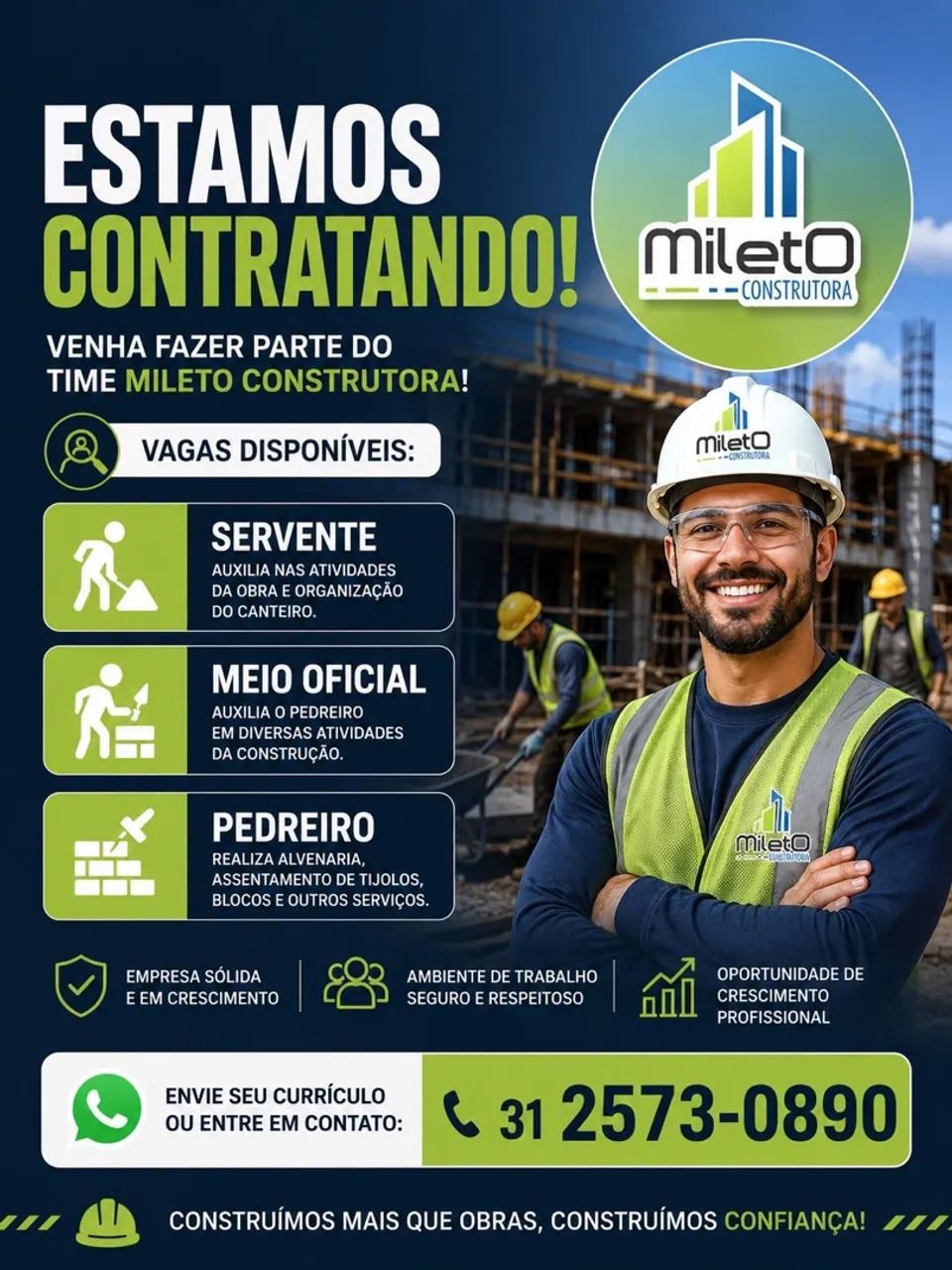 Estamos contratando 