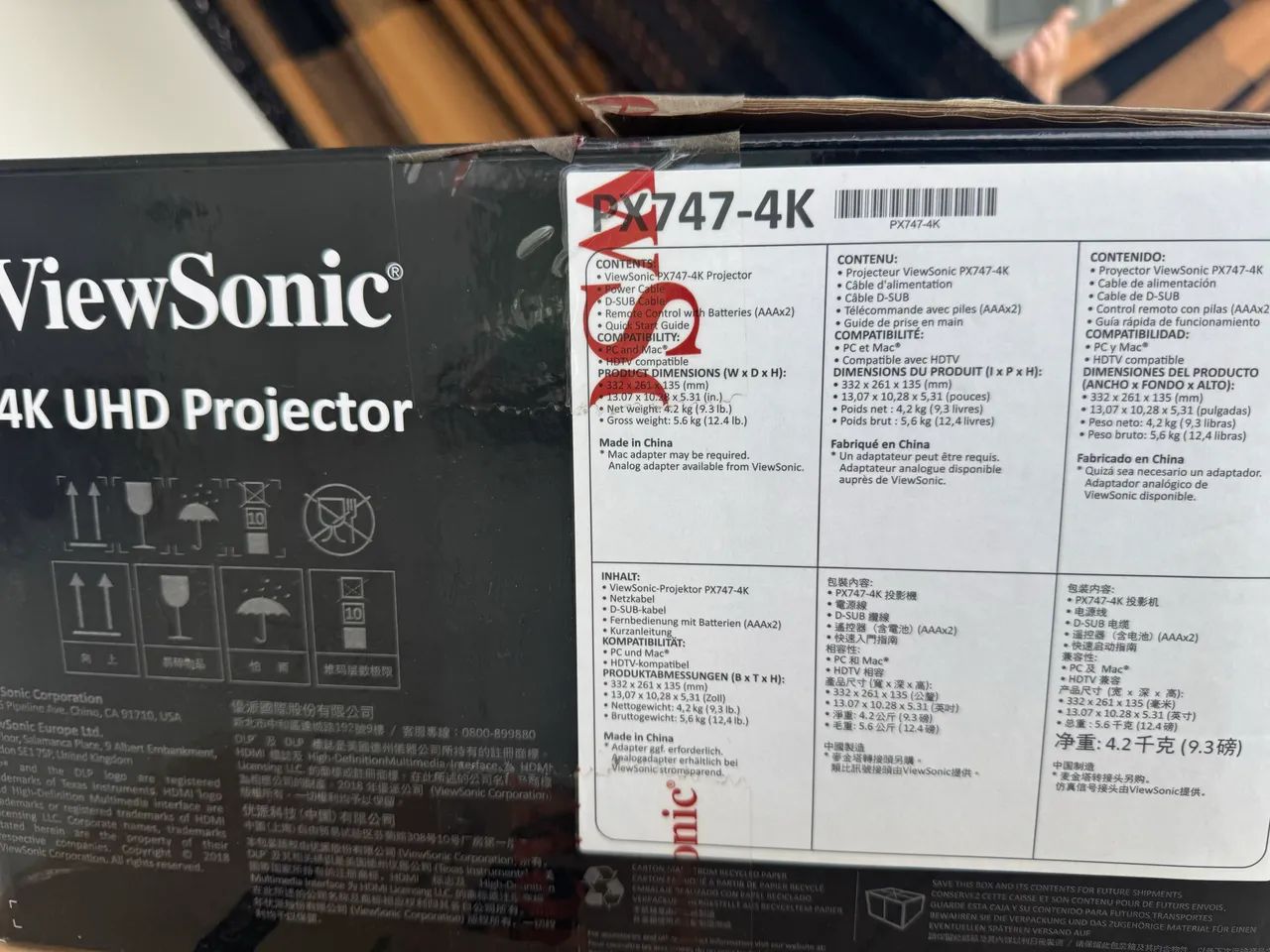 Projetor ViewSonic 4K UHD - Foto 3