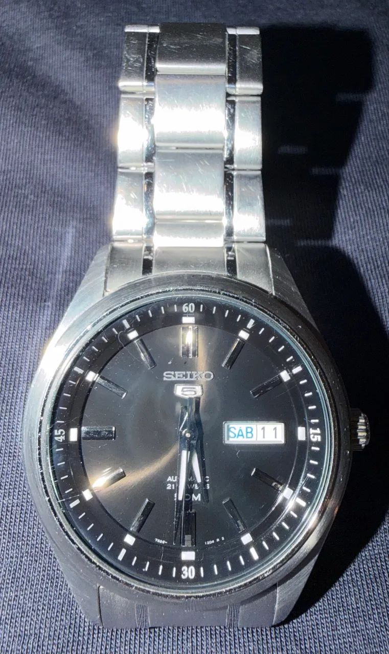 Relógio Seiko 5 Automático SNKN89B1 - Excelente Estado - Foto 2