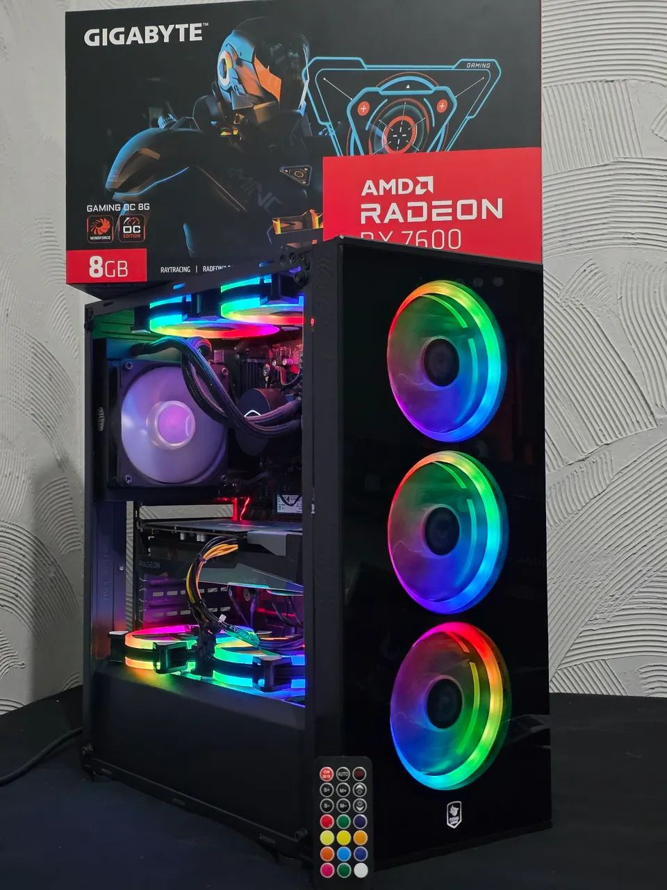 Pc gamer ryzen 5 5500 + rx 7600 - Foto 3