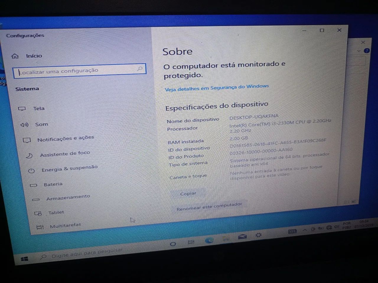 Notebook Hp probook i3 2th HD 500 gb - Foto 3