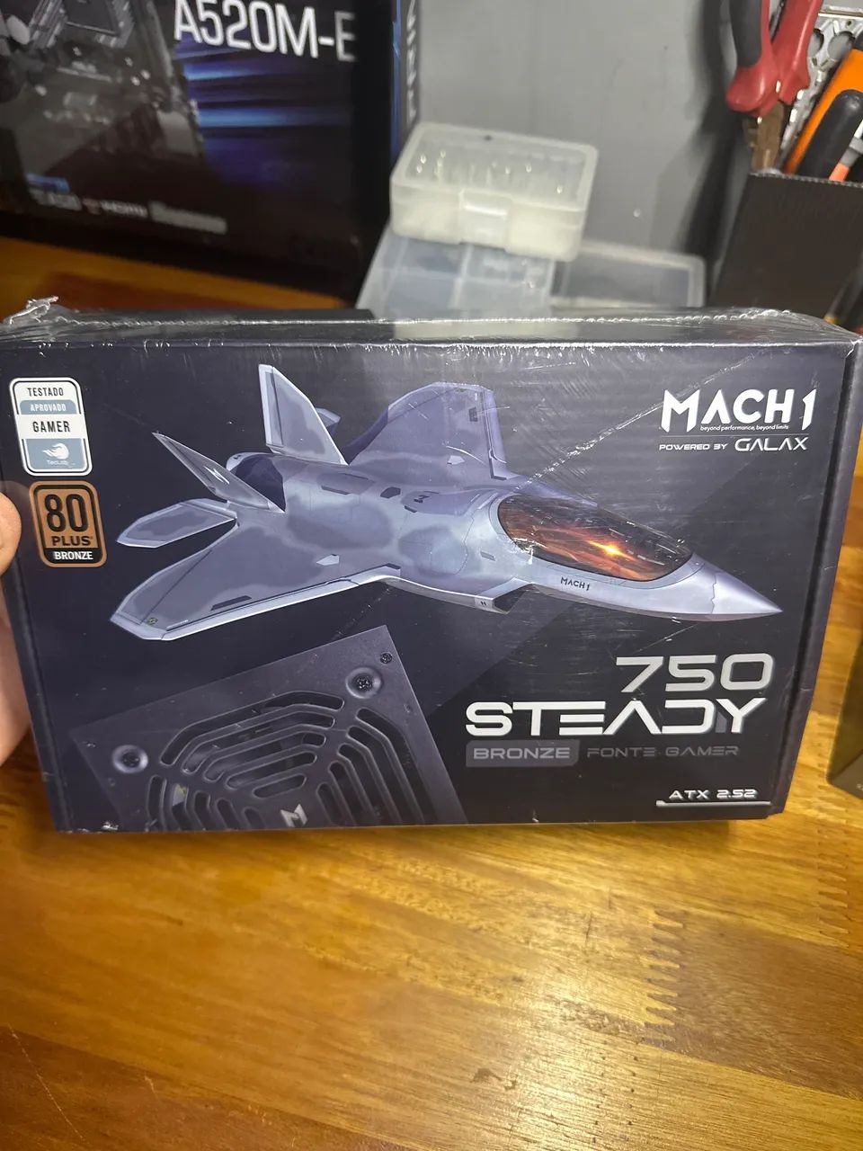 Fonte 750W Mach1 GALAX (LACRADA)