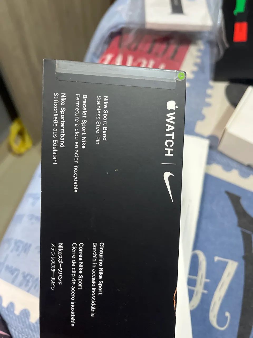 Pulseira Apple Watch lacrada 40mm edição Nike nova - Foto 2