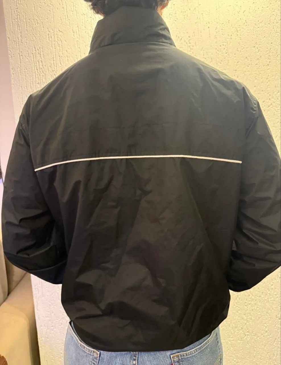 Jaqueta US Polo Assn forrada encorpada preta  - Foto 3