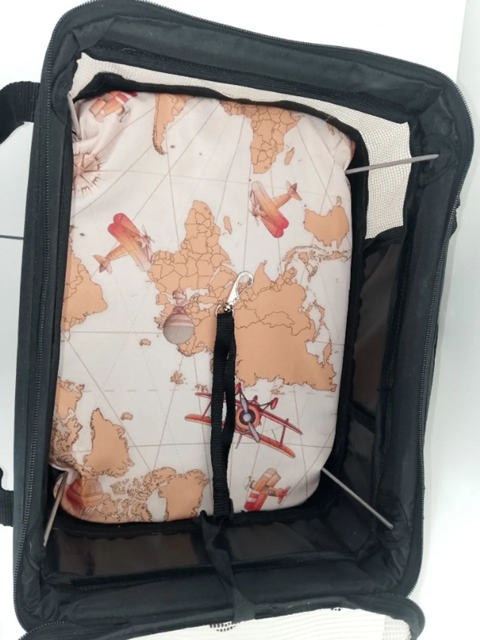 NOVA Bolsa viagem de avião São Pet  - Foto 2
