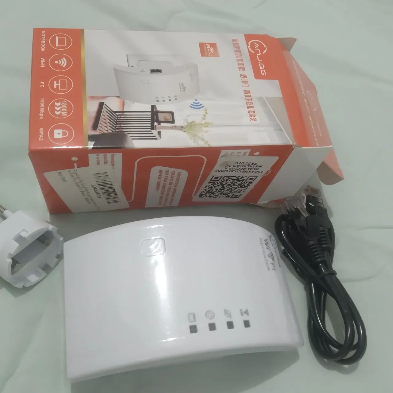 Roteador Wireless Branco 1800mbps - Foto 2