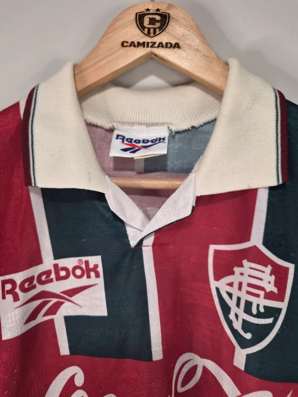 Camisa Fluminense - Branco 1994 - Foto 4