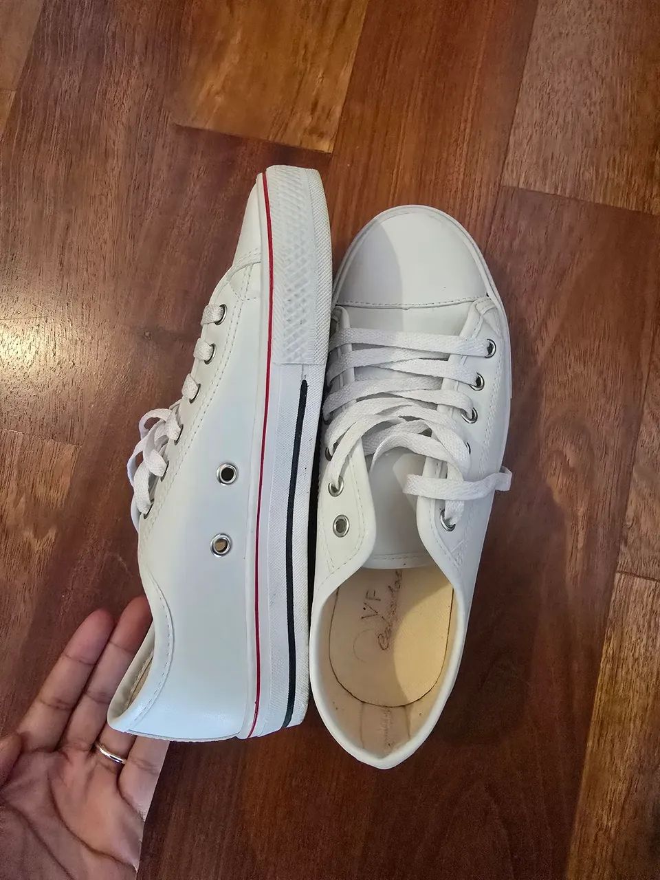 TÊNIS BRANCO CASUAL - Foto 2