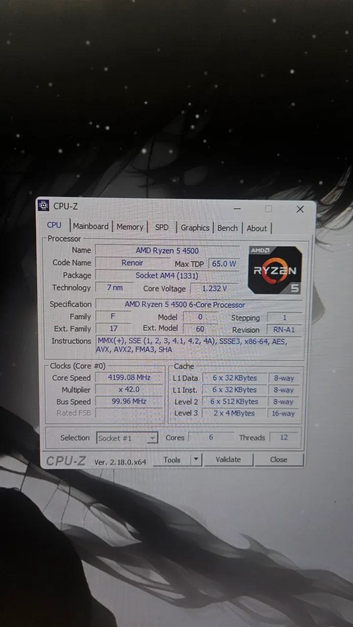 Ryzen 5 4500 - Foto 3