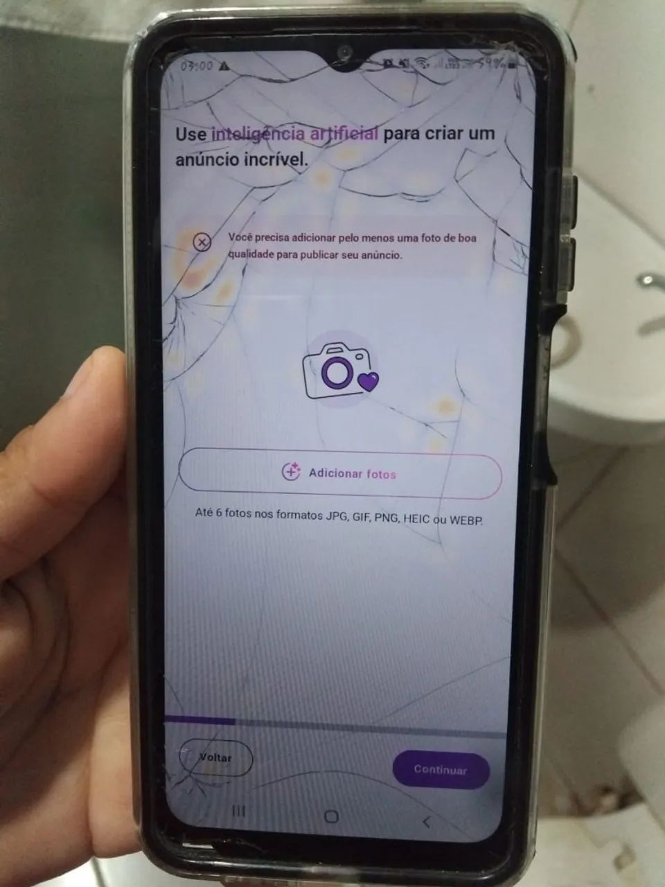 Tenho um A12 trincado funcionando tudo+150$ pra trocar em outro celular que tenha Nfc - Foto 3