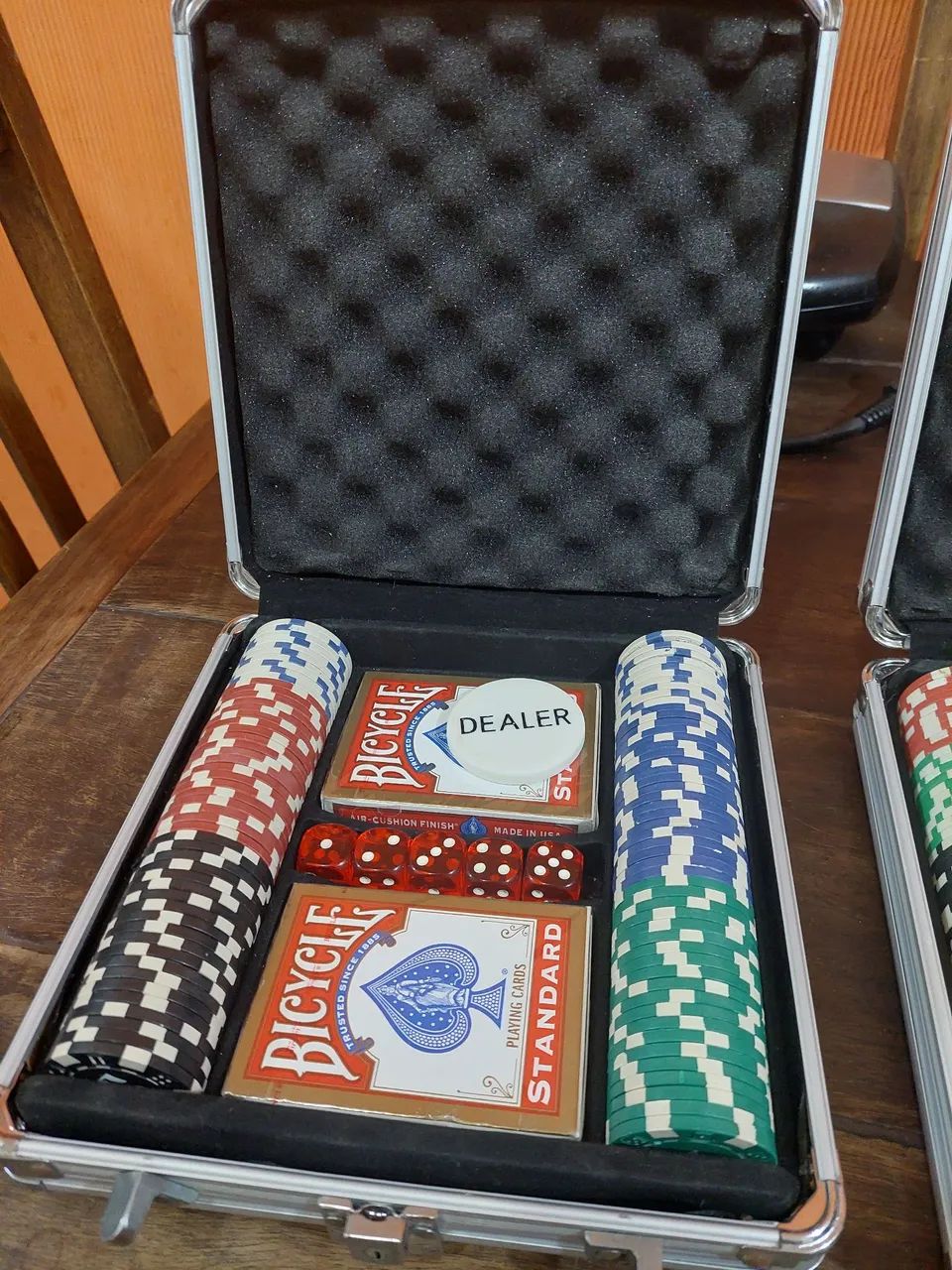 Três jogos de poker