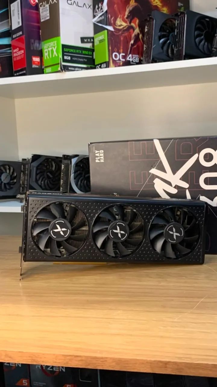 RX 6650XT XFX 8GB TRIPLE FAN - Foto 2