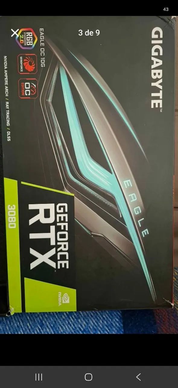 PLACA DE VIDEO RTX 3080 10GB EAGLE - Foto 2