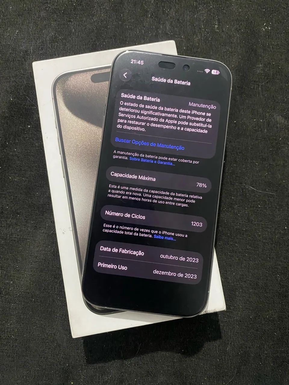 iphone 15 pro titanium  - Foto 3
