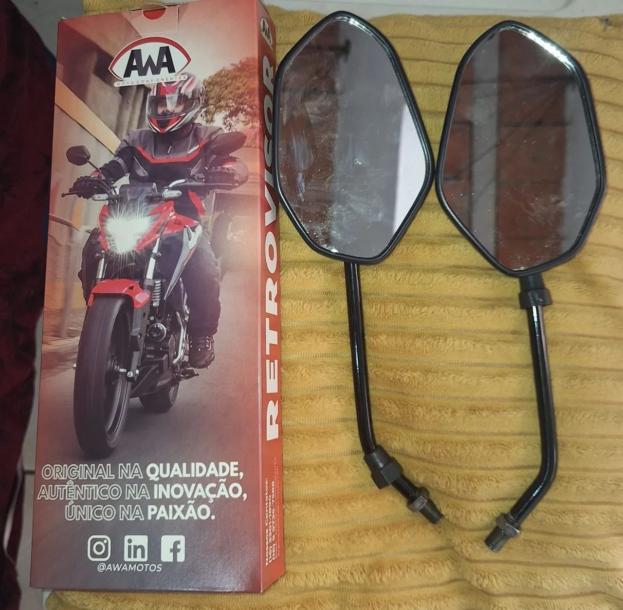 Vende-se retrovisor para Fan 160