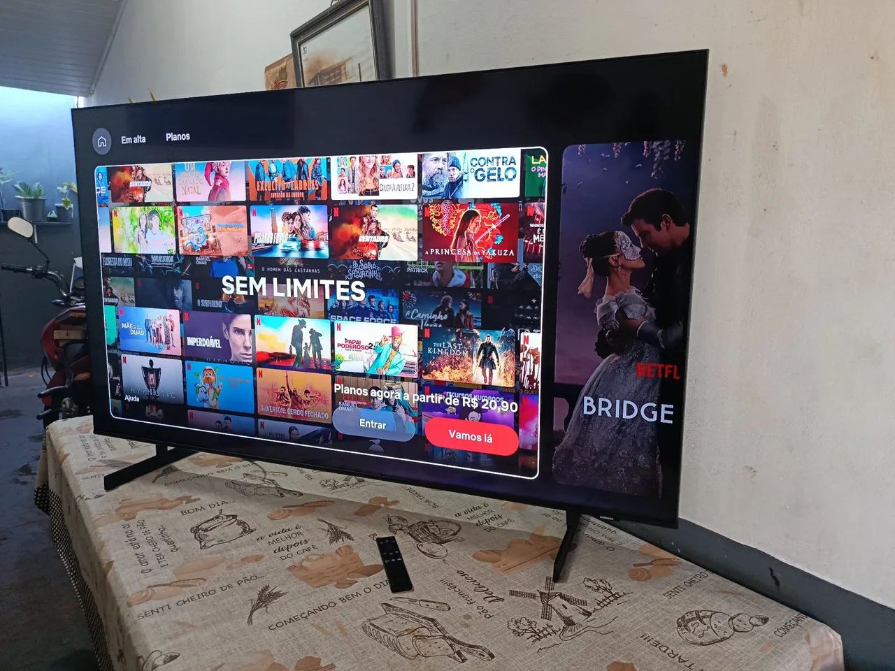 Tv Samsung Smart 4K 60 polegadas  - Foto 4