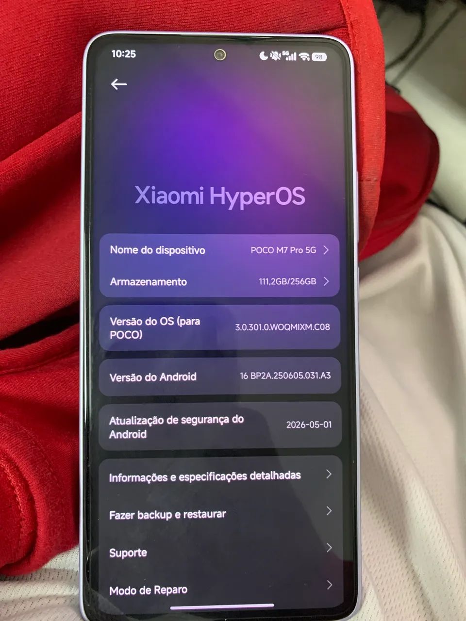 Celular Poco M7 pro 5G