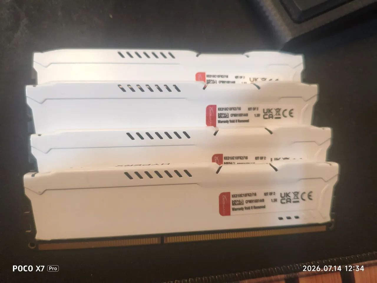 Kit ram ddr3 hyperx - Foto 3