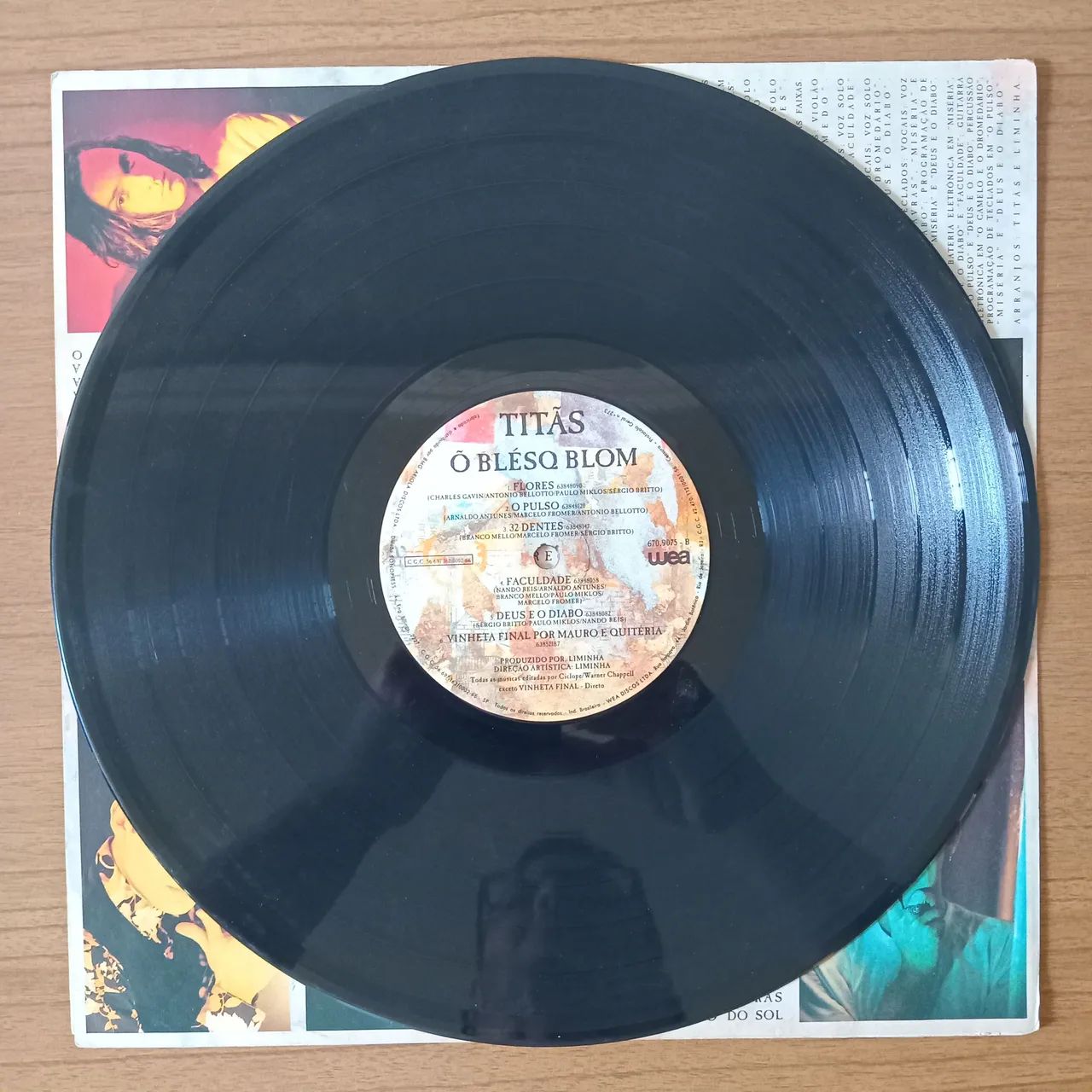 Lp vinil Titãs Õ Blesq Bloom - Foto 4