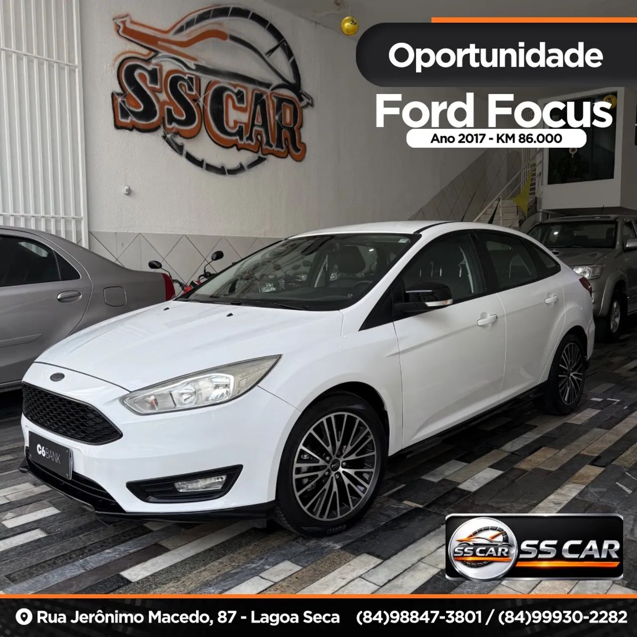Ford Focus Fastback Se/se Plus 2.0 Flex Aut. 2017
