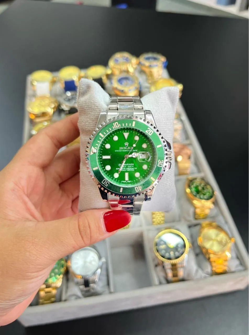 Relógio Submariner Prata - Foto 5